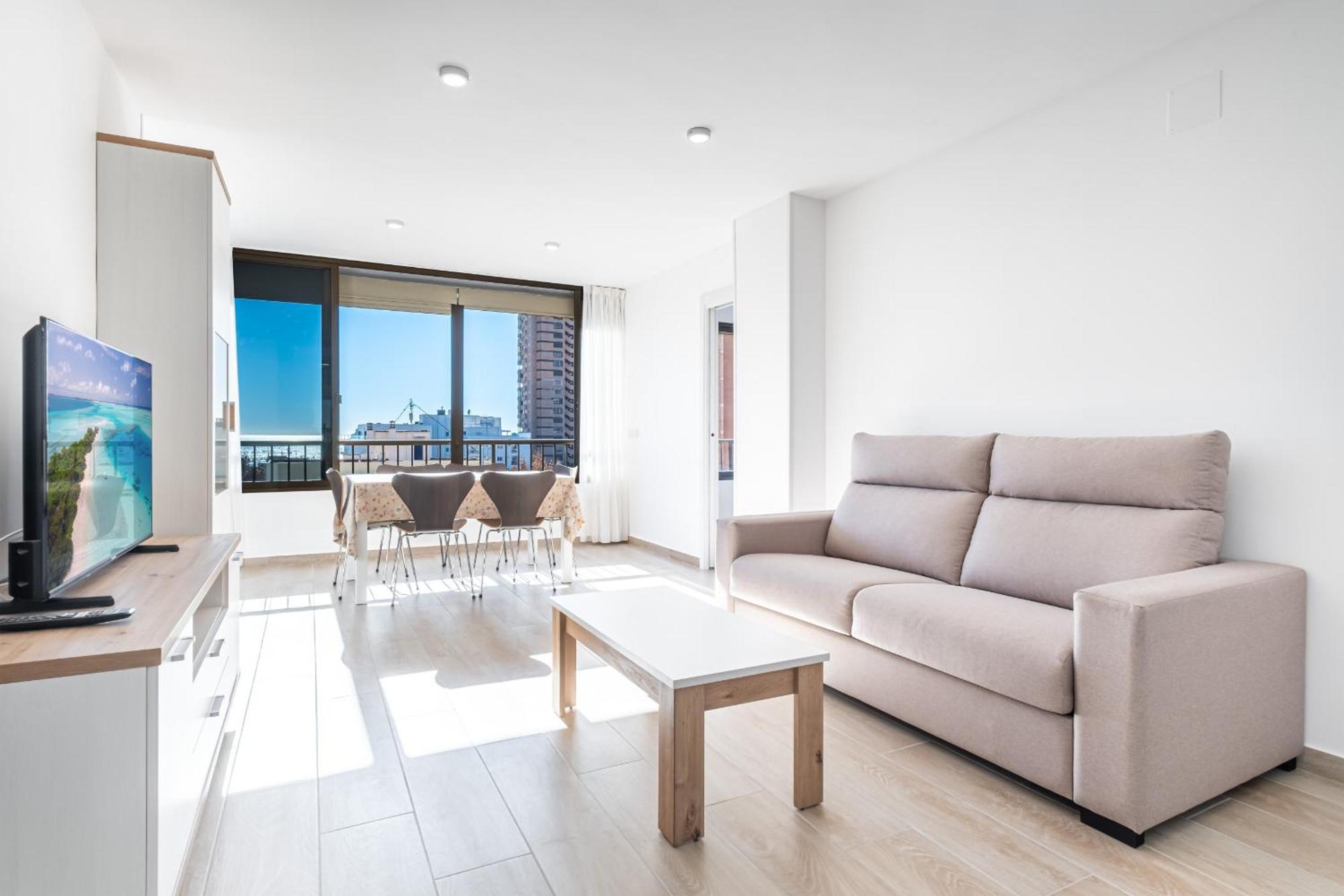 Las Antillas 7-B Apartment Levante Beach 貝尼多姆 外观 照片