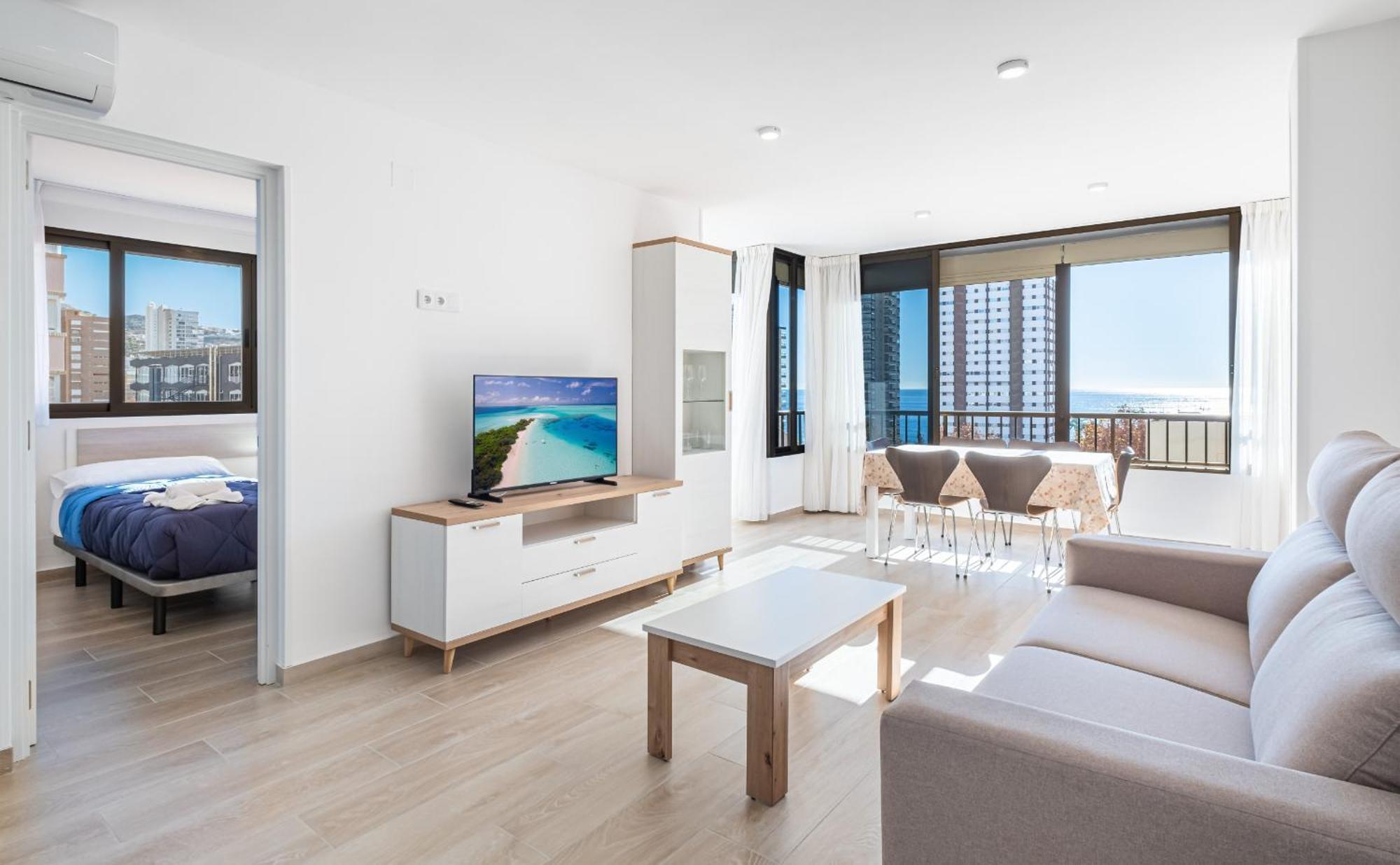 Las Antillas 7-B Apartment Levante Beach 貝尼多姆 外观 照片